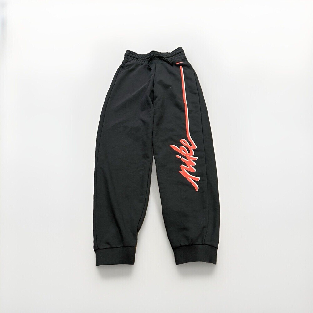 Nike Black Womens Training Loose Fit Sweatpants Size XS DA0436-010